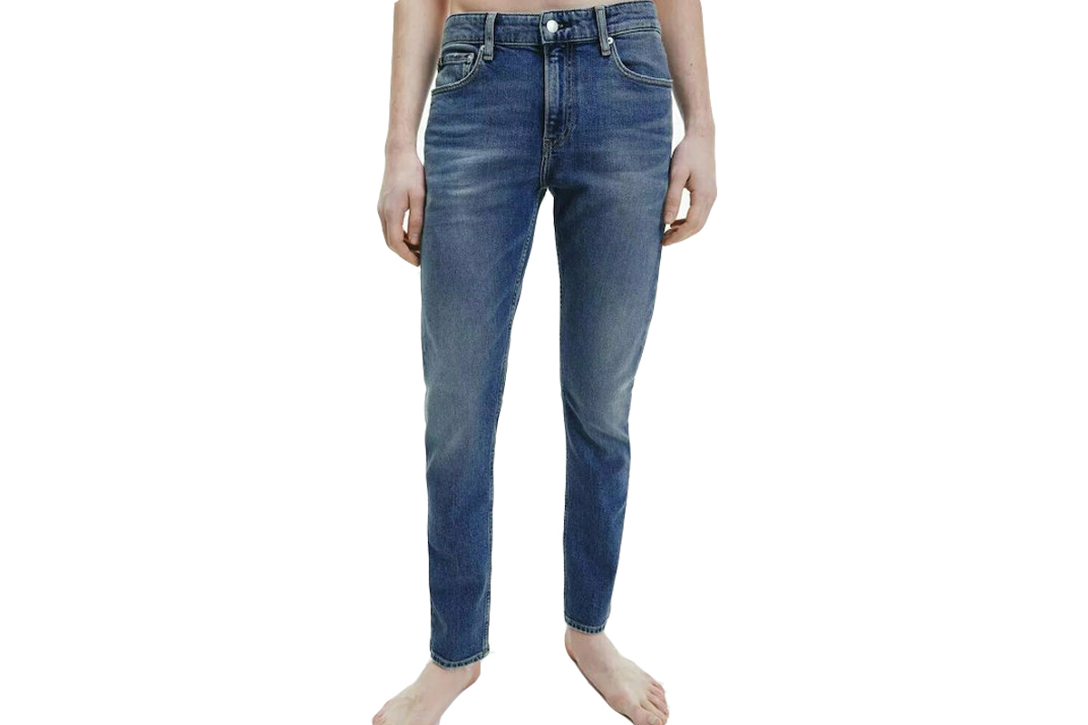 Calvin Klein Slim Παντελόνι Τζην (J30J321121 1BJ) Μπλέ